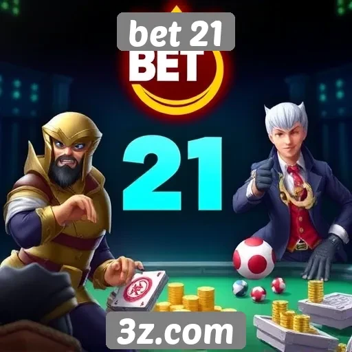 Comparação entre jogos oferecidos no bet 21